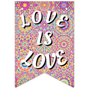 Love Is Love Pride Bunting Flags