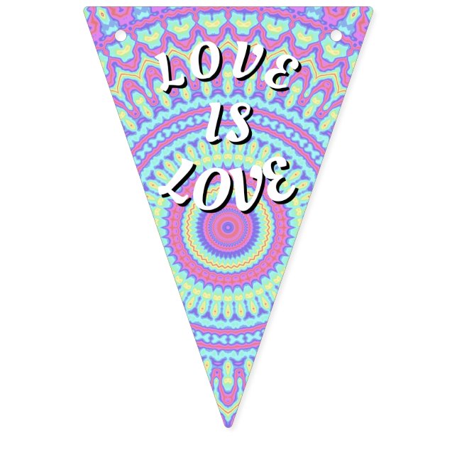 Love Is Love Pride Bunting Flags (First Flag)