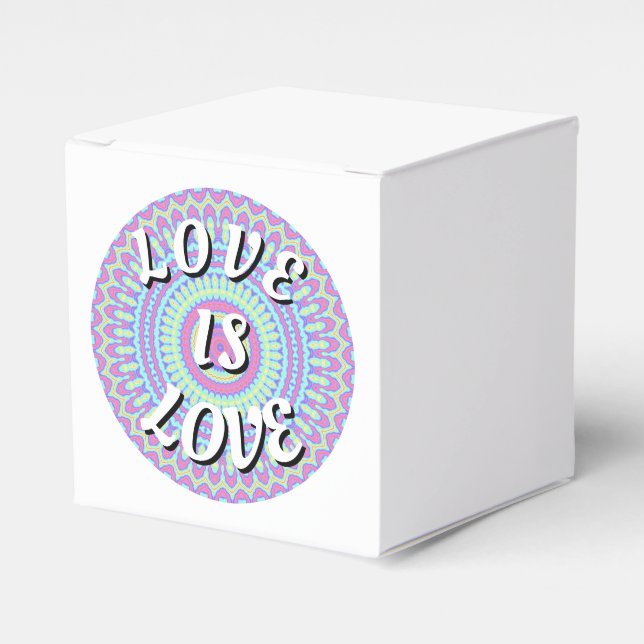 Love Is Love Pride Favor Box (Front Side)