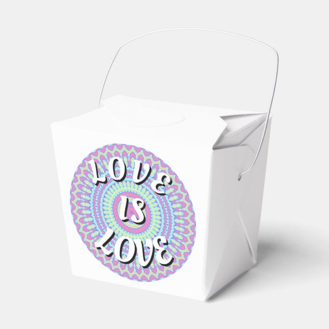 Love Is Love Pride Favor Box (Front Side)