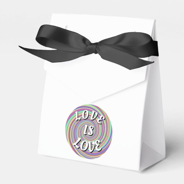 Love Is Love Pride Favor Box (Front Side)