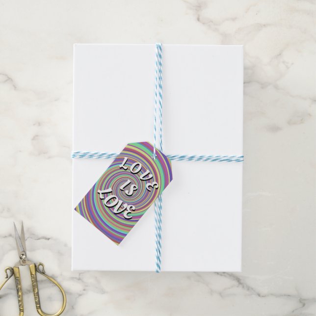 Love Is Love Pride Gift Tags (With Twine)