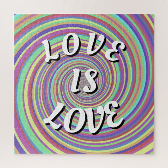 Love Is Love Pride Jigsaw Puzzle (Vertical)