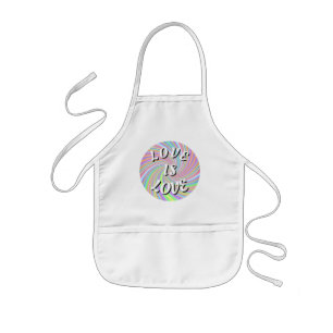 Love Is Love Pride Kids Apron