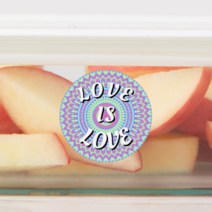 Love Is Love Pride Labels