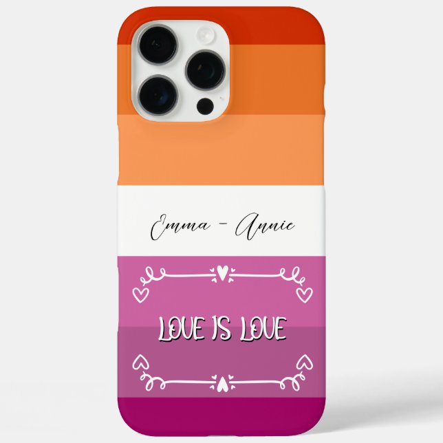 Love is Love Pride Month Case-Mate iPhone Case (Back)