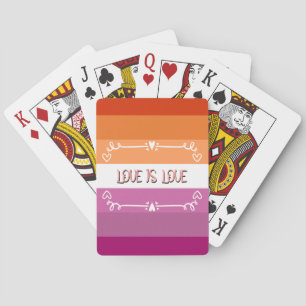 Love is Love Pride Month Classic Playing Cards