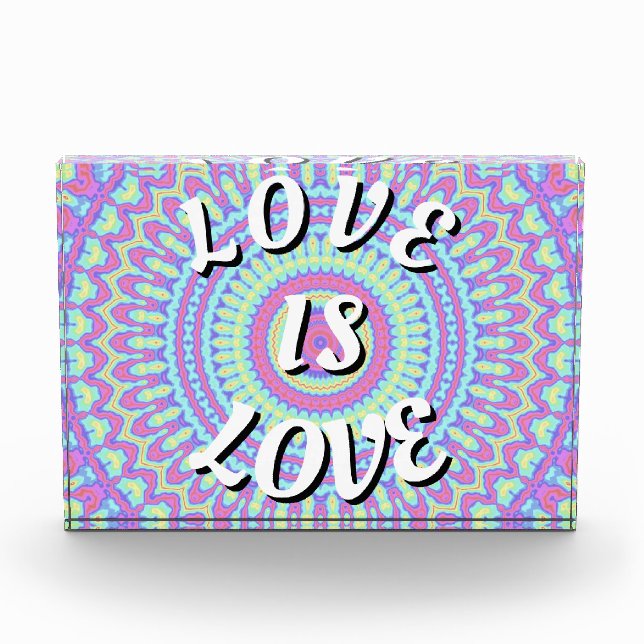 Love Is Love Pride  Photo Block (Front)