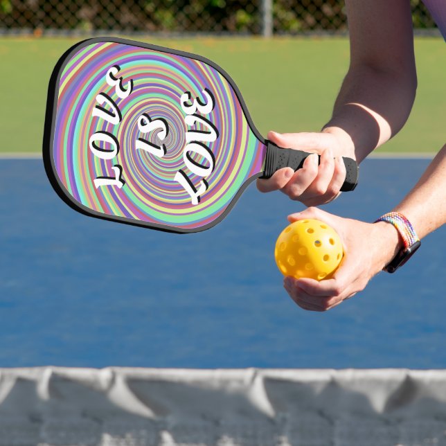 Love Is Love Pride Pickleball Paddle (Insitu)