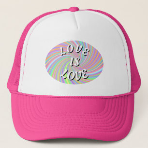 Love Is Love Pride Trucker Hat