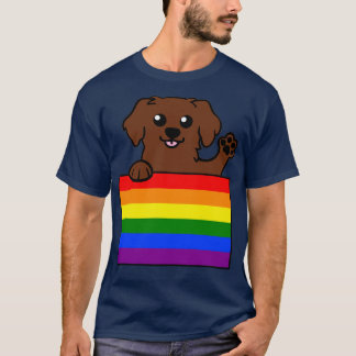 Love is Love Puppy Brown v2 T-Shirt