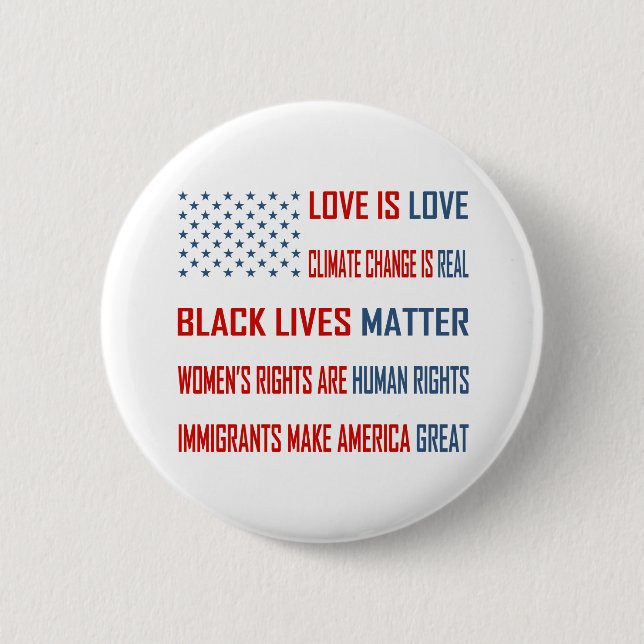 Love is Love Round Button (Front)