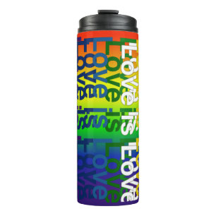 Love Is Love Thermal Tumbler