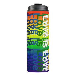 Love Is Love Thermal Tumbler