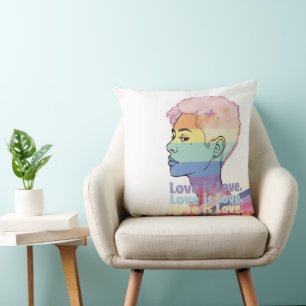 Love is Love Throw Pillow