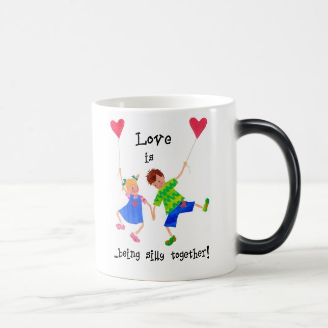 'Love is...' Morphing Mug (Right)