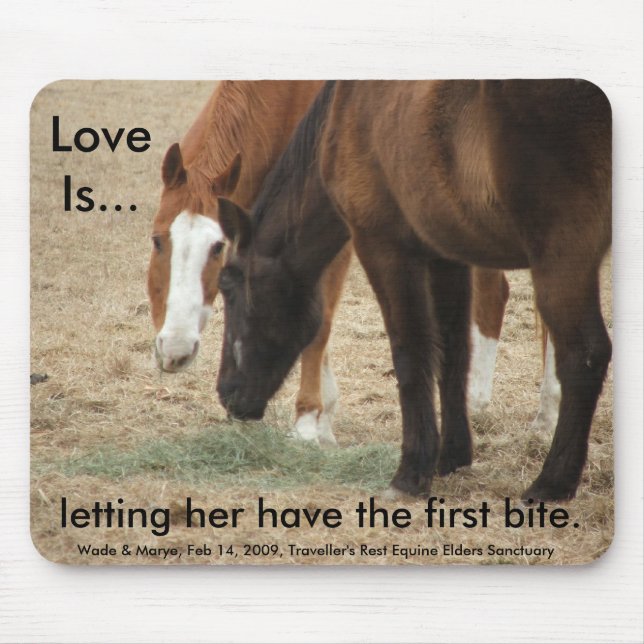 Love Is mousepad (Front)