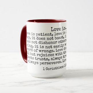 Love Is Mug