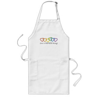 Love is never wrong apron