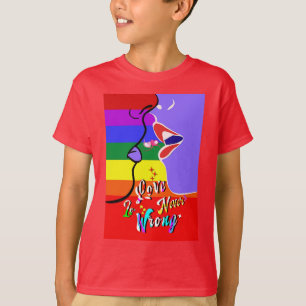 Love Is Never Wrong pride T-Shirt