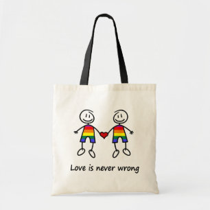 Love is Never Wrong Tote Bag