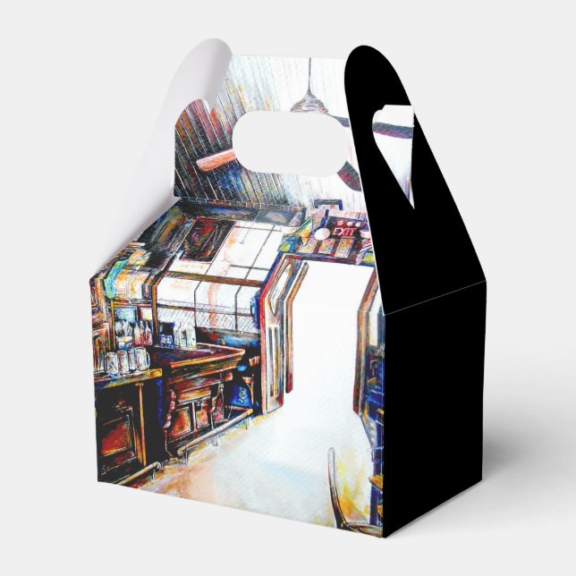 Love is Not a Wall, It's a Bridge Favor Box (Front Side)