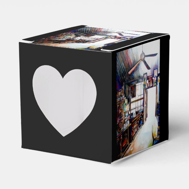 Love is Not a Wall, It's a Bridge Favor Box (Front Side)
