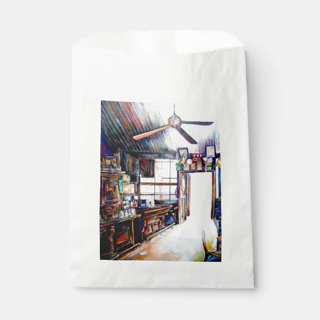 Love is Not a Wall, It's a Bridge Favour Bag (Front)