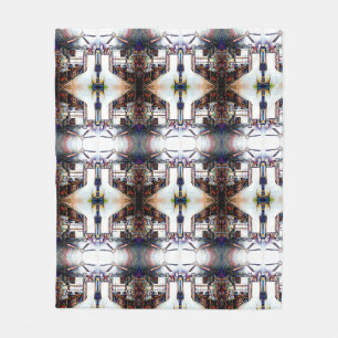 Love is Not a Wall, It's a Bridge Fleece Blanket