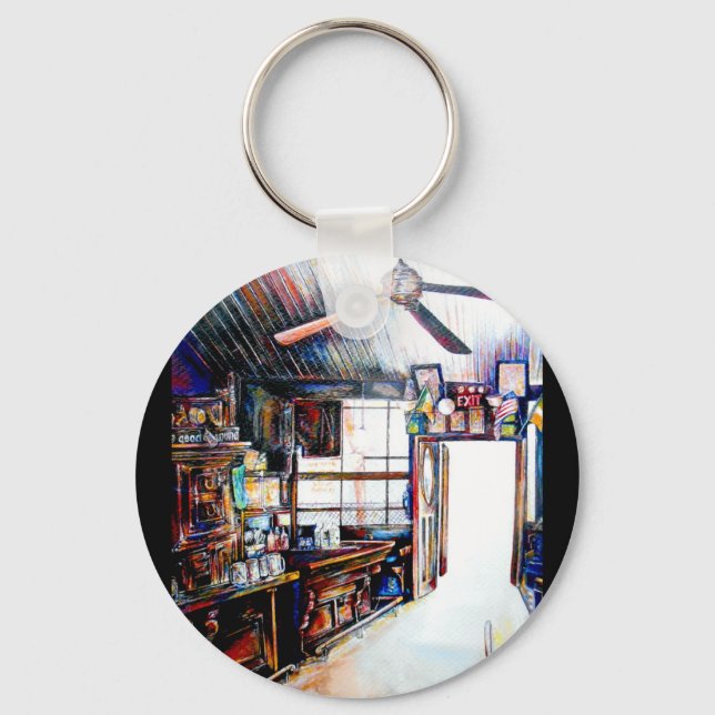 Love is Not a Wall, It's a Bridge Keychain (Front)