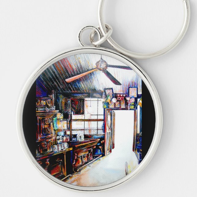 Love is Not a Wall, It's a Bridge Keychain (Front)
