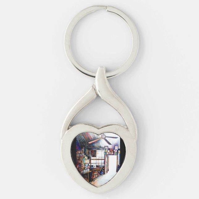 Love is Not a Wall, It's a Bridge Keychain (Front)