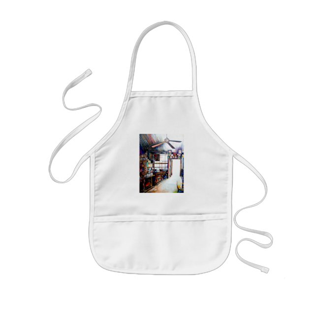 Love is Not a Wall, It's a Bridge Kids Apron (Front)