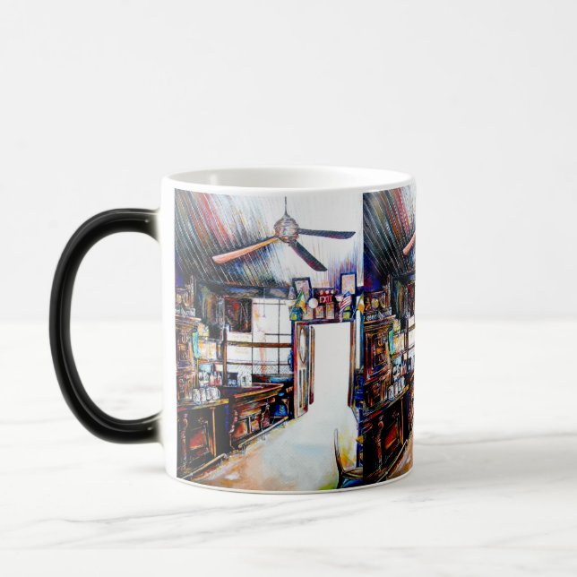 Love is Not a Wall, It's a Bridge Magic Mug (Left)