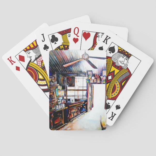 Love is Not a Wall, It's a Bridge Playing Cards (Back)