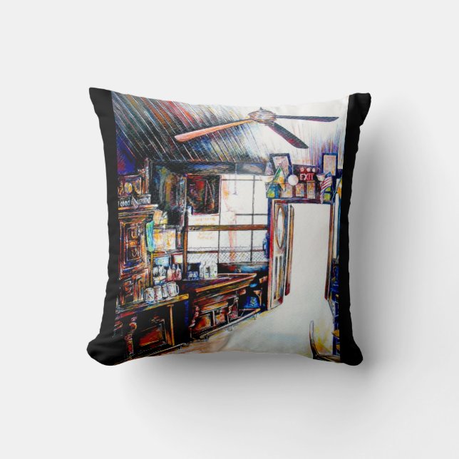 Love is Not a Wall, It's a Bridge Throw Pillow (Front)