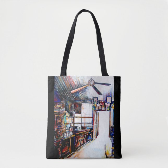  Love is Not a Wall, It's a Bridge Tote Bag (Front)