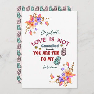 Love Is Not Cancelled My Pepper Your Salt Custom Card