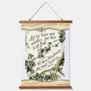 Love Is Of God Hanging Tapestry