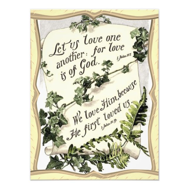 Love Is Of God Photo Print (Front)