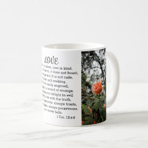 Love is Patient 1 Corinthians 13:4-8 Mug
