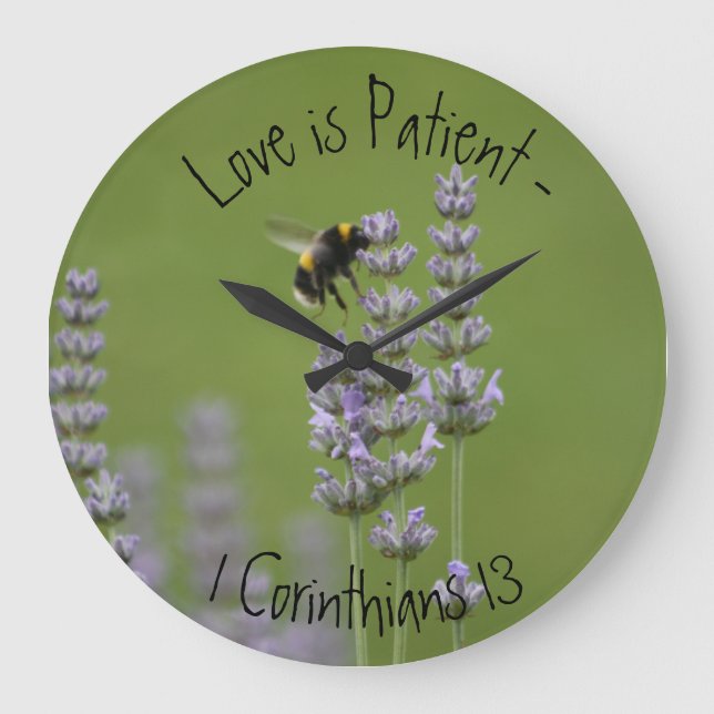 Love is Patient Clock  (Front)
