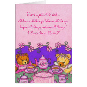 Love is Patient & Kind~Bears all things~Scripture