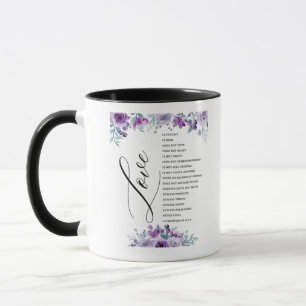 Love Is Patient Kind Does Not Envy Bible Verse Cla Mug
