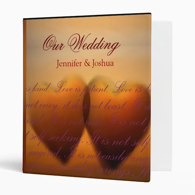 Love is patient; love is kind binder (Front/Inside)