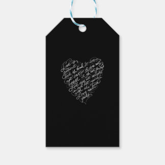 Love Is Patient Love Is Kind Christian Inspiration Gift Tags