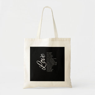 Love Is Patient Love Is Kind Corinthians Timeless Tote Bag
