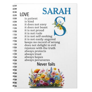 Love is patient, love is kind Personalize this  Notebook