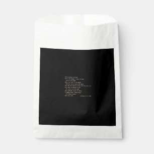 Love Is Patient Simple Inspirational Design  Favour Bag