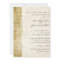 Love is Patient Vintage Wedding Invitation